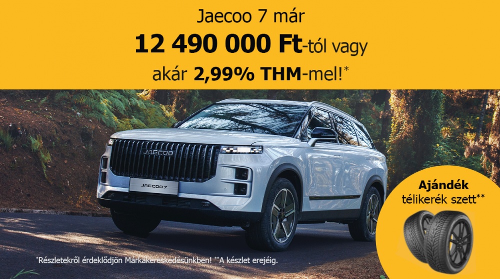 Jaecoo, a végtelenbe és tovább!
