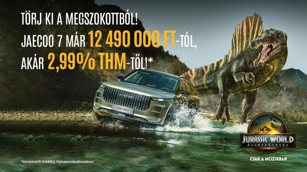 Megérkezett! Jaecoo!