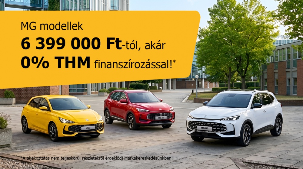 MG tavaszi kedvezmények