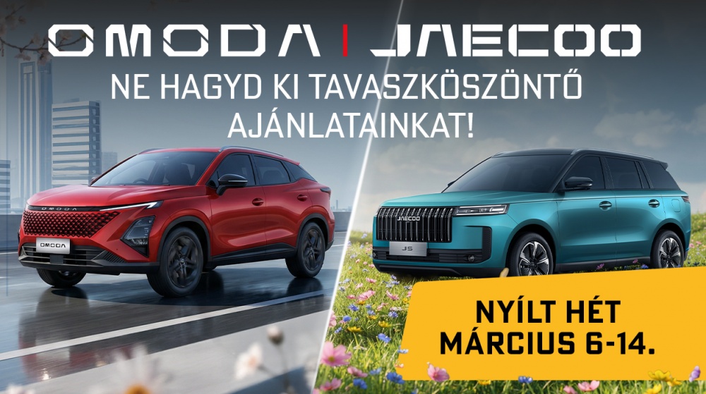 Omoda | Jaecoo tavaszköszöntő ajánlatok