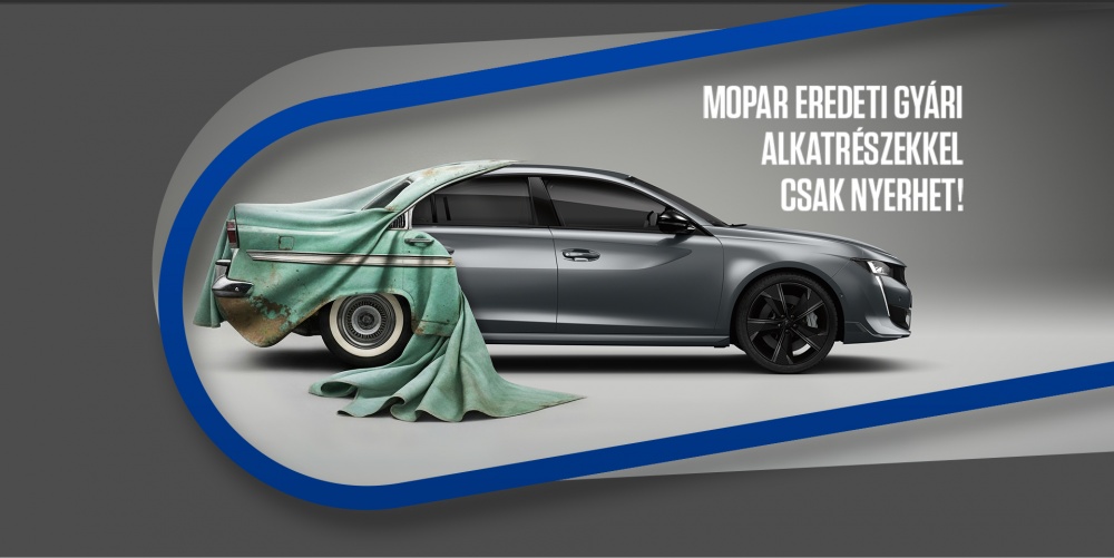 Mopar eredeti gyári alkatrészekkel csak nyerhetsz