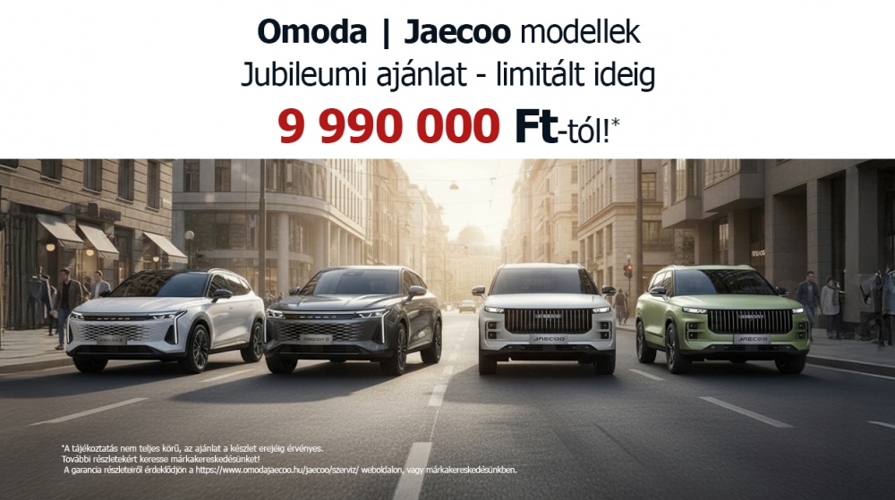 Omoda | Jaecoo Jubileumi ajánlatok